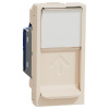 Schneider Electric Slovakia spol. s r.o. Unica - NU341644 - Zásuvka dátová 1xRJ45 Kat.6 STP, 1M, Béžová