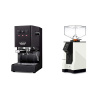 Gaggia New Classic EVO, black + Eureka Mignon Perfetto, BL white