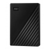 BAZAR - WD My Passport Portable 5TB, Externí HDD, USB 3.0, černá (Bez příšlušenství)