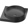 Umývadlo RAVAK Yard keramika čierna 450 x 450 x 125 mm XJX0D045000