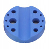 SILIKÓNOVÝ STOJANČEK NA KALÍŠKY KRUH BLUE