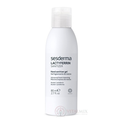 sesderma LACTYFERRIN SANITIZER Hand Gel dezinfekčný gél na ruky 80 ml