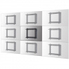 Neomounts WL95-800BL1 držiak pre zobrazovacie panely 177,8 cm (70