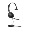 Jabra Evolve2 40 SE/Mono/USB-C/Drôt/MS/Čierna 24189-899-899