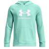 Under Armour Rival Fleece Big Logo Hoodie Neo Turquoise/White S