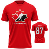 Kanada - Sidney Crosby Hokejové Tričko-červené XL