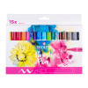 Ecoline akvarelové perá - sada 15 farieb (Ecoline akvarelové perá - sada 15 farieb)