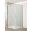 GELCO TRINITY CHROM štvorcový kút 800x800 rohový vstup, matné sklo, GT2280-80M-CH GT2280-80M-CH