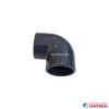 Koleno 90° PVC 40 x 40 mm lepenie / lepenie
