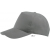 SOL´S BUZZ / 5 panelová šiltovka - dark grey Univerzálna