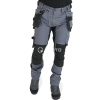 BLAKLADER Sweden Craftsman Stretch sivé pánske pracovné nohavice + vrecká 46