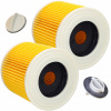 Typ filtra vysávača Kärcher: 6.414-552.0, VA20-552, VA20552 (2x filter pre Karcher WD3 WD2 WD 3.200 MV2 MV3 SER4001 SE4002)
