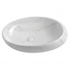 Sapho Dalma Keramické umývadlo 68x16,5x44 cm, carrara MM317