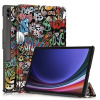 Techsuit Foldpro ochranné puzdro pre - Samsung Galaxy Tab S9 Plus / S9 FE Plus - Urban Vibe