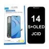 Apple iPhone 14 - LCD Displej + Dotykové Sklo + Rám JCID Diagnosable S+OLED
