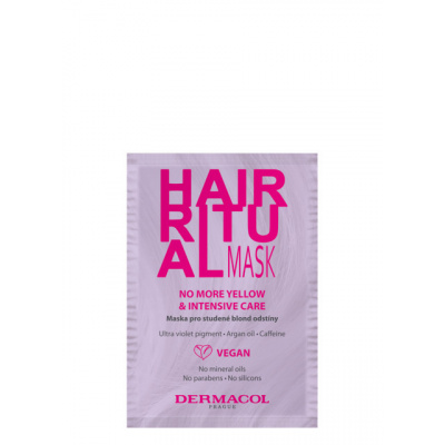 Dermacol Hair Ritual maska pre studené blond odtiene 15 ml