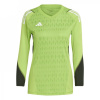 adidas Tiro 23 Pro Long Sleeve Goalkeeper Shirt Womens Green/White 16 (XL)