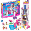 Mega Barbie Domček snov Sada kociek HHM01