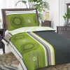 Aaryans francúzske bavlnené obliečky Fanny zelené 220x200/70x90cm