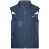 James&Nicholson Pánska softshellová vesta JN845 Navy M