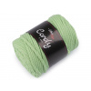 Povrázková priadza 100 m Cordy Variant: 36 (8145) zelená sv., Balenie: 1 ks