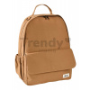 Prebaľovací batoh Tokyo Backpack Ochre Beaba s prebaľovacou podložkou a popruhmi ku kočíku hnedý