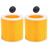 2x Umývateľný filter pre Karcher WD2 WD3 MV3 SE4001 SE4002 MATERIÁL PREMIUM