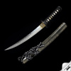 Tanto Juken & Japanese Tanto & T-10 Steel & Real Hitatsura Hamon