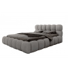 Elvisia Manželská posteľ BOSTON s výklopným roštom | 180 x 200 cm Farba: Quelle 92