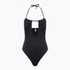 Dámske jednodielne plavky Calvin Klein KW0KW02725 Plunge - RP black