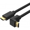 Unitek HDMI 2.0 270° 4K kábel s uhlom 3 m