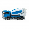 Siku Kovový Model auta Super Miešačka na cement 1:87