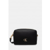 Calvin Klein Jeans crossbody kabelka dámska z imitácie kože LV04K3162G čierna ONE SIZE