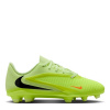Nike Phantom 6 Club Juniors Multi Ground Football Boots Volt/Crimson 3 (35.5)