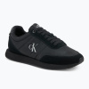Pánske topánky Calvin Klein YM0YM01361 Retro Runner Essential MIX MAT triple black