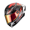 Scorpion prilba EXO-RACE AIR - KOBRA / Black-Red (M)