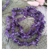 Ametyst šnúra dlhá (sekané kamene 5-10 mm)