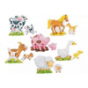 GOKI Puzzle Hospodářská zvířáta 6v1
