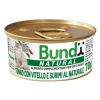 Bundy mokré krmivo pre mačky s tuniakom, surimi a teľacím mäsom 70g