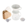 Hario V60-02 - sada keramický Dripper & Pot Biela