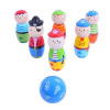 Bigjigs Toys Drevené kuželky Piráti