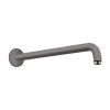 HansGrohe Aktiva - Sprchové rameno 389 mm, kefovaný čierny chróm 27413340
