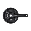 SHIMANO Stred Altus MT210 175mm 40/30/22 9-k. čierny s krytom dvojdielny bez ložiska