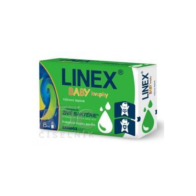 LEK Pharmaceuticals d.d. LINEX baby kvapky gtt 1x8 ml