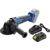 Uhlová brúska AlzaTools PRO CBAG20V Brushless BatteryONE 20V + 3,5A nabíjačka + 2Ah batéria (BUNATPT006)