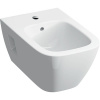 GEBERIT Selnova Square závesný bidet s otvorom, s prepadom 350 x 540 mm, biela, 501.547.01.1