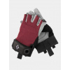 Ferratové rukavice Black Diamond Crag Half-Finger Gloves - bordeaux