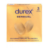 Ztenčené kondomy Durex Sensual (3 ks)
