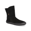 Barefoot kozačky Froddo - Tex Suede Black černé