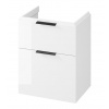 Cersanit City 60 umývadlová skrinka 59,4x44,7 cm 2 zásuvky Biela S584-017-DSM S584-017-DSM